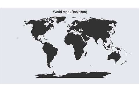 Working with shapefiles, projections and world maps in ggplot  R Psychologist